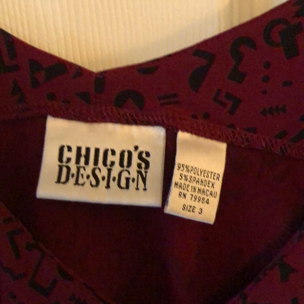Chicos Design top - Picture 2 of 3